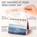 Motivational Calendar - Daily Flip Calendar with Inspirational Quotes - Motivational Desk Decor, Office Decor for Women Desk, Inspirational Gifts for Women, Perpetual Calendar - Image 6