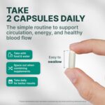 Nature's Pure Blend Nitric Oxide Supplements for Men – L-Arginine L-Citrulline – Heart Support & Flow Circulation Booster – 1500MG L Arginine and L Citrulline, Preworkout, Bodybuilding - Image 7