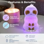 Mindsight 'Breathing Buddha' Guided Visual Meditation Tool for Mindfulness | Slow Your Breathing & Calm Your Mind for Stress & Anxiety Relief | Perfect for Adults & Kids (Multicolor, Sloth (Sound)) - Image 5