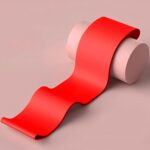 Strength Resistance Belt Hip Lifting Leg Slimming Pulling Belt Fitness Slimming Suitable for Male and Female Family Fitness 40lbs - Red - Image 3