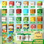 Magnetic Blocks, Forest Animals Magnet World Set, Magnetic Building Cubes for Boys Girls Age 4-8, 5-7, 8-12, STEM Montessori Sensory Toys for 3+ Toddlers, Travel Outdoor Toy Gifts for Kids - Image 4