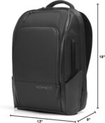 NOMATIC 20L Travel Pack - Water Resistant Laptop Bag - TSA-Ready Expandable Backpack (Black) - Image 8