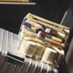 Cadence Travel Containers - Daily Routine Capsule Set - Magnetic Containers with Lids,4 Flex Mediums (1.32oz) & 3 Flex Smalls (0.56oz) - Shampoo, Conditioner, Body Wash, Pills, & More - Sand - Image 8