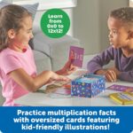 Learning Resources Jumbo Visual Multiplication Cards - Math Manipulatives, Montessori Activity, Back to School, Classroom Must Haves - Image 3