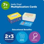 Learning Resources Jumbo Visual Multiplication Cards - Math Manipulatives, Montessori Activity, Back to School, Classroom Must Haves - Image 6