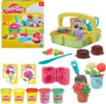 Play-Doh Blooming Flower Garden Toy Playset, Nature Pretend Play, Kids Arts & Crafts, Christmas Stocking Stuffer Gifts, Ages 3+ - Image 10