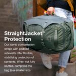 Osprey Sojourn Porter 46L Travel Backpack – Carry-On Compliant Luggage with StraightJacket Compression and Padded Laptop Sleeve – Durable Pack for International or Urban Travel, Black - Image 4