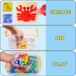 Aqua Fairy Water Gel Kit for Kids, Magic Water Elf Toy Kit with 12 Colors Magic Gel, Aqua Fairy kit with 18 Shape Molds, Crate Your Own Magic Elf Kit Water Pets Craft Kits for Kids - Image 3