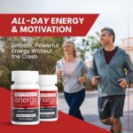 Extreme Energy - Powerful Energy Pills for Women & Men - Lasts 6-10+ Hours Without Crash or Jitters - 100% Natural Energy Supplement for Fatigue, Motivation, Focus (60 Ct) - Image 3