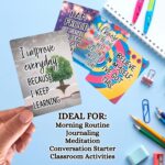 Growth Mindset Positive Affirmation Cards, 54 Affirmations, 150+ Inspiring Questions, Glossy Coated Cards with Storage Box, Meaningful Gift, Loved by Teachers, Therapists and Parents - Image 7