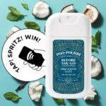 Poo-Pouri Before-You-Go Holiday Pocket Sprayer, Sugar Toasted Toots, 1 Fl Oz - Frosted Vanilla, Coconut and Mint - Image 4