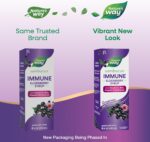 Nature's Way Sambucus Immune Elderberry Syrup, Elderberry extract, Vitamin C and Zinc with Propolis & Echinacea for Immune Support*, with Superfood Antioxidants(1), 8 Fl Oz (Packaging May Vary) - Image 3