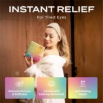 Body Restore Heated Eye Mask for Dry Eyes 5 Pack - Self Heating Warm Compress, Christmas Stocking Stuffers, White Elephant, Birthday Gifts for Women, Men, Stye Eye Treatment, Relaxation - Variety - Image 3