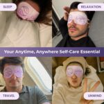 Body Restore Heated Eye Mask for Dry Eyes 5 Pack - Self Heating Warm Compress, Christmas Stocking Stuffers, White Elephant, Birthday Gifts for Women, Men, Stye Eye Treatment, Relaxation - Variety - Image 6