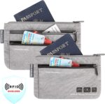 Travelon World Travel Essentials Set of 2 Currency and Passport Organizers - Image 3