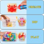 Aqua Fairy Water Gel Kit for Kids, Magic Water Elf Toy Kit with 20 Colors Magic Gel, Aqua Fairy kit with 24 Shape Molds, Crate Your Own Magic Elf Kits Water Pets Craft Kits for Kids - Image 3