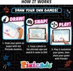 Abacus Brands Pixicade! Turn Drawings Into Playable Video Games! | Doodle & Draw, Snap Play & Share Instant Video Games! | Mobile Video Game Maker and Creation Studio! - Image 4