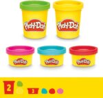 Play Doh Swirlin' Smoothies Toy Blender Playset, Play Kitchen Appliances, Kids Arts and Crafts Toys for 3 Year Old Girls and Boys and Up - Image 8