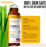 UpNature Citronella Oil Roll On – 100% Natural Citronella Essential Oil for Skin - Camping Essentials - Image 4