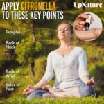 UpNature Citronella Oil Roll On – 100% Natural Citronella Essential Oil for Skin - Camping Essentials - Image 6