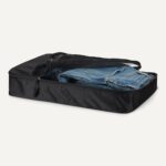 Amazon Essentials 4-Piece Packing Cubes Travel Accessories Set, Luggage Organizer with Double Zipper, Mesh Top, 100% Polyester, Large, Black (Previously Amazon Basics) - Image 4