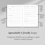 Worry for Nothing: Guided Anxiety Journal, Cognitive Behavioral Therapy Mental Health Journal, Anxiety Relief & Self Care, Journal for Men & Women, Mental Health Gifts - Image 5