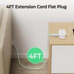 Travel Power Strip, ORICO 4 Outlets 3 USB Ports (1 USB C) with 4FT Wrapped Short Extension Cord, Compact Power Strip for Hotel Travel Essentials Cruise Approved-AP3 - Image 7