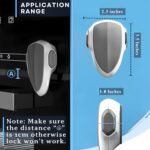 Oven Lock Child Safety, 1 Pack, Oven Door Lock Child Safety, Oven Baby Proofing, Heat-Resistant, Durable & Easy to Install Oven Safety Locks for Toddlers, Baby Proof Oven (White) - Image 4