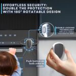 Oven Lock Child Safety, 1 Pack, Oven Door Lock Child Safety, Oven Baby Proofing, Heat-Resistant, Durable & Easy to Install Oven Safety Locks for Toddlers, Baby Proof Oven (White) - Image 7