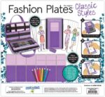 Fashion Plates Classic – Girls Fashion, Mix-and-Match Drawing Kit, Arts and Crafts, Coloring, Art Supplies, Craft Supplies, Stencils, Crayons Included, Create Your Own Fashion Designs, Ages 6+ - Image 3