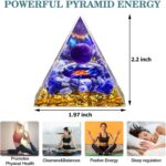 Crystals and Healing Stones,26 Pcs Healing Crystal Set for Meditation,7 Raw Chakra Stones Crystals Kit Pyramid Reiki Real Crystal Stones with Wooden Box,Gifts for Crystal Beginners - Image 4