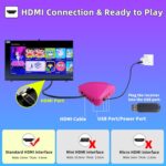 Dance Mat for Adults and Kids - Plug and Play TV Electronic Dance Mat Game, Wireless Dance Pad, Fun Dance Fitness Games for Kids, Christmas and Boys and Girls Birthday Gift Ideas, Blue - Image 6