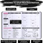 ADHD Planner for Adults - 5 Minute Gratitude & Manifestation Journal | 90-Day Undated Daily Planner for Positivity, Affirmations & Self Care | Guided Mindfulness, Reflection | Vision Board + Stickers - Image 7