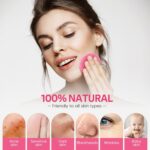 GAINWELL 50-Count Compressed Facial Sponges for Daily Facial Cleansing and Exfoliating, 100％ Natural Cosmetic Spa Sponges for Makeup Remover, Reusable, Pink - Image 6