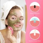 GAINWELL 50-Count Compressed Facial Sponges for Daily Facial Cleansing and Exfoliating, 100％ Natural Cosmetic Spa Sponges for Makeup Remover, Reusable, Pink - Image 7