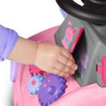 Radio Flyer Busy Buggy Ride On Toy Car with 17 Interactive Activities, Sit-to-Stand for Ages 1-3, Features Built-in Storage, Walk or Ride Options for Toddler Development and Play - Image 8