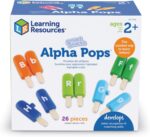 Learning Resources Smart Snacks Alpha Pops - Toddler Educational Alphabet Toys, ABC Puzzles, Ice Cream Toy, Preschool Classroom Must Haves, Homeschool, Toddler Letter Learning , Gifts for Kids - Image 3