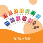 Learning Resources Smart Snacks Alpha Pops - Toddler Educational Alphabet Toys, ABC Puzzles, Ice Cream Toy, Preschool Classroom Must Haves, Homeschool, Toddler Letter Learning , Gifts for Kids - Image 5