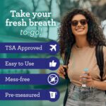 GuruNanda Travel Sachets Coconut Oil Pulling, Fresh Breath Mouthwash, 7 Essential Oils & Vitamins for Happy Teeth & Gums, 7 Sachets - Image 3