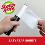 Scotch-Brite Mini Travel Lint Roller, Works Great On Pet Hair, 30 Sheets - Image 5