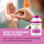 Beef Organ Supplement for Women - Beef Liver, Kidney, Heart and Uterus Tissue, Supports Women's Overall Energy and Health - Pasture Raised in New Zealand - No Fillers or Flow Agents - 120 Capsules - Image 4