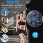 EPHESPORT Music Boxing Machine with Gloves, Smart Wall-Mounted Punching Target with Rhythm Lights, Interactive Boxing Game for Kids, Teens & Adults, Fun Family Fitness & Home Workout Gift - Image 7