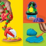 Play-Doh Teenage Mutant Ninja Turtles Cowabunga Creations Bendy 4 Inch Action Figures Set, Kids Arts & Crafts, TMNT Toys for Boys & Girls 4+ - Image 5