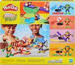 Play-Doh Teenage Mutant Ninja Turtles Cowabunga Creations Bendy 4 Inch Action Figures Set, Kids Arts & Crafts, TMNT Toys for Boys & Girls 4+ - Image 14