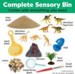 Creativity for Kids Sensory Bin: Dinosaur Dig - Toddler Sensory Toys, Sensory Bin Filler and Toddler Activities for Boys and Girls, Dinosaur Toys for Kids Ages 3-5+ - Image 4