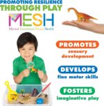 Creativity for Kids Sensory Bin: Dinosaur Dig - Toddler Sensory Toys, Sensory Bin Filler and Toddler Activities for Boys and Girls, Dinosaur Toys for Kids Ages 3-5+ - Image 7