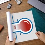 KIUKIUO 5 Pcs Fundraising Thermometer Charts 10 x 40 Dry Erase Goal Trackers Chart Thermometer Goal Setting Wall Poster Vinyl Sticker for Home School Office Fundraising (Grey) - Image 7