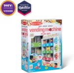 Melissa & Doug Sort-Stock-Select Wooden Vending Machine Toy with Play Food, Mini Vending Machine Toys & Play Money, Preschool Toys for Kids Ages 3+ - Image 3