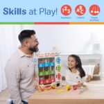 Melissa & Doug Sort-Stock-Select Wooden Vending Machine Toy with Play Food, Mini Vending Machine Toys & Play Money, Preschool Toys for Kids Ages 3+ - Image 6