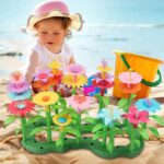 CENOVE Birthday Toys Gifts for 3 4 5 Years Old Toddler Girls Boys,Flower Garden Building Toy STEM Educational Activity Preschool Gift Toys for Kids Age 3+ with Storage Box - Image 5